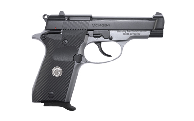 GIRSAN 390827 MC14G84  380 ACP 13+1 3.80" BLACK STEEL BARREL, BLACK SERRATED STEEL SLIDE, STAINLESS ALUMINUM FRAME W/BEAVERTAIL, BLACK POLYMER GRIP