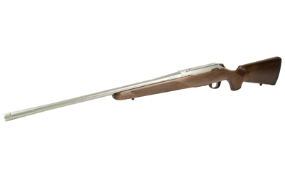TIKKA JRTXA71822MT T3X HUNTER FULL SIZE 270 WIN 3+1 22.40" MATTE STAINLESS FLUTED THREADED BARREL, MATTE DRILLED & TAPPED STAINLESS STEEL RECEIVER, FIXED OILED WALNUT WOOD STOCK, RIGHT HAND
