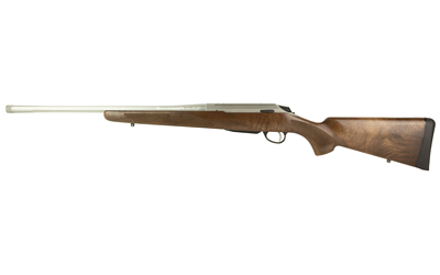 TIKKA JRTXA71620MT T3X HUNTER FULL SIZE 308 WIN 3+1 20" MATTE STAINLESS FLUTED THREADED BARREL, MATTE DRILLED & TAPPED STAINLESS STEEL RECEIVER, FIXED OILED WALNUT WOOD STOCK, RIGHT HAND
