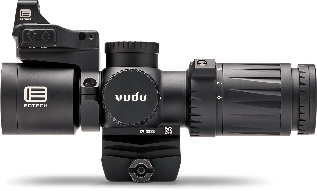 EOTECH VDU3-9PKG1 VUDU KIT MATTE BLACK 3-9X 32MM, ILLUMINATED HC1 MOA RETICLE, INCLUDES EFLX & RING MOUNT