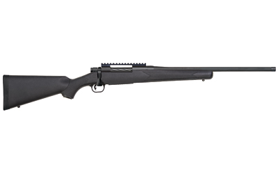 MOSSBERG 28234 PATRIOT CARBINE 300 WIN MAG 5+1 20" MATTE BLUED THREADED BULL BARREL, MATTE BLUED DRILLED & TAPPED RECEIVER, FIXED BLACK SYNTHETIC STOCK