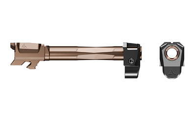 RADIAN WEAPONS R0845 RAMJET & AFTERBURNER COMBO 9MM LUGER COMPATIBLE W/ GLOCK 48, BRONZE STAINLESS STEEL