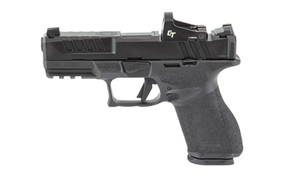 SPRINGFIELD ARMORY EC9409BU ECHELON  COMPACT 9MM LUGER 15+1 18+1 4" BLACK MELONITE STEEL BARREL & OPTIC READY/SERRATED SLIDE, BLACK POLYMER FRAME W/PICATINNY RAIL, TEXTURED GRIP, AMBIDEXTROUS