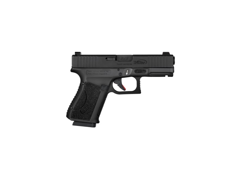 TRISTAR 85760 APOC  9MM LUGER 15+1 4.02" BLACK STEEL BARREL, BLACK CERAKOTE SERRATED STEEL SLIDE & POLYMER FRAME W/ACCESSORY RAIL, TEXTURED GRIP