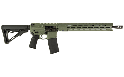 DIAMONDBACK DB1784K791 DB15 OBSIDIAN 5.56 NATO 30+1 16" BLACK NITRIDE THREADED BARREL, JUNGLE GREEN CERAKOTE PICATINNY RAIL ALUMINUM RECEIVER, MAGPUL CTR BLACK SYNTHETIC STOCK & MAGPUL MOE K2 GRIP