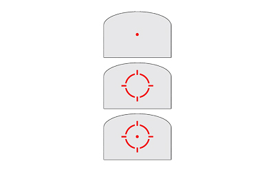 RITON OPTICS 3TMPRD324 3 TACTIX MPRD RED DOTS BLACK 1X 21MMX16.4MM 3 MOA DOT+30 MOA CIRCLE RETICLE