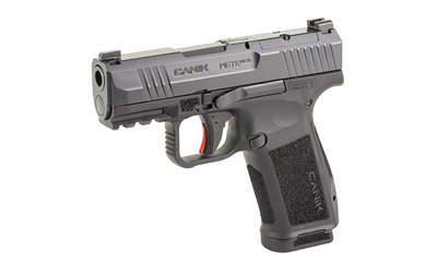 CANIK HG7884N METE MC9L SUB-COMPACT FRAME 9MM LUGER 10+1 3.18" BLACK NITRIDE STEEL BARREL, BLACK NITRIDE SERRATED STEEL SLIDE, BLACK POLYMER FRAME W/PICATINNY RAIL, BLACK POLYMER GRIP