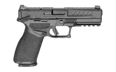 SPRINGFIELD ARMORY EC9459BMSU ECHELON  9MM LUGER 20+1 4.50" BLACK MELONITE STEEL BARREL, BLACK MELONITE OPTIC READY/SERRATED STEEL SLIDE, BLACK POLYMER FRAME W/PICATINNY RAIL