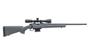 HOWA HMA22ARCG 1500 MINI ACTION 22 ARC 5+1 22" BLUED THREADED BARREL, BLUED STAINLESS STEEL DRILLED & TAPPED RECEIVER, GREEN FIXED SYNTHETIC STOCK, RIGHT HAND