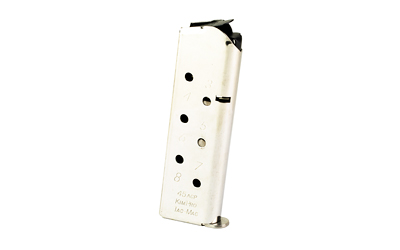 KIMBER MFG.,INC 1100721A TAC-MAG  8RD 45 ACP SILVER STAINLESS STEEL