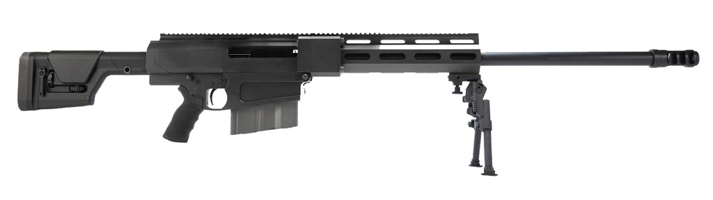 BUSHMASTER SBA500105005BLKF BA50 LONG RANGE HERO 50 BMG 10+1 29" CHROME LINED BARREL ALUMINUM RECEIVER FREE FLOAT BILLET HANDGUARD BLACK ERGO GRIP