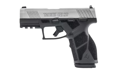 TAURUS 1-GX2939-10 GX2  9MM LUGER 10+1 3.37" MATTE STAINLESS STEEL BARREL, MATTE SERRATED STAINLESS STEEL SLIDE, MATTE BLACK POLYMER FRAME W/PICATINNY RAIL, POLYMER GRIP