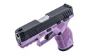 TAURUS 1-GX2931LP GX2  9MM LUGER 13+1 3.37" MATTE STAINLESS STEEL BARREL, MATTE BLACK SERRATED STAINLESS STEEL SLIDE, LIGHT PURPLE POLYMER FRAME W/PICATINNY RAIL, POLYMER GRIP