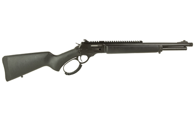 ROSSI 950454161TB R95 TRAPPER 454 CASULL 7+1 16.50" BLACK OXIDE THREADED BARREL, BLACK OXIDE PICATINNY RAIL ALLOY STEEL RECEIVER, FIXED BLACK POLYMER STOCK