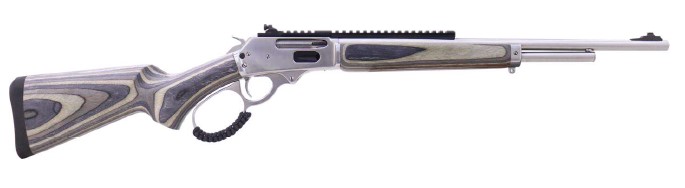 ROSSI 950044189LW R95  44 MAG 8+1 18" MATTE STAINLESS THREADED BARREL, STAINLESS POLISHED STAINLESS STEEL RECEIVER, FIXED LAMINATE STOCK