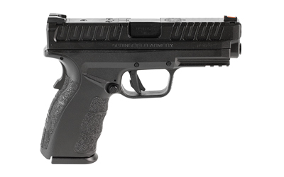 SPRINGFIELD ARMORY XDDG9101BOSPLC XD MOD3 OSP 9MM LUGER 10+1 4" BLACK MELONITE STEEL BARREL, BLACK MELONITE STEEL OPTIC READY/SERRATED SLIDE, BLACK POLYMER FRAME W/PICATINNY RAIL, ONE MAG
