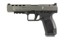 CANIK HG4192GN TP9 SFX 9MM LUGER 10+1 5.20" TUNGSTEN GRAY MATCH GRADE BARREL, BLACK LIGHTENING CUT/OPTIC CUT/SERRATED STEEL SLIDE, BLACK POLYMER FRAME W/PICATINNY RAIL, INTERCHANGEABLE BACKSTRAP GRIP