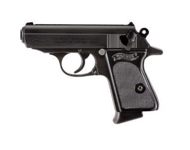 WALTHER ARMS 4796023 PPK/S  32 ACP 7+1 3.30" BLACK STEEL BARREL, BLACK SERRATED STEEL SLIDE, STEEL FRAME W/BEAVERTAIL, TEXTURED POLYMER GRIP