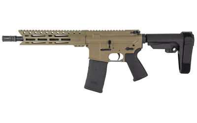 DIAMONDBACK DB1916B061 DB15  300 AAC 30+1 10" FLAT DARK EARTH CERAKOTE HEAVY BARREL 9" M-LOK HANDGUARD 7075-T6 ALUMINUM SBA3 BRACE MAGPUL MOE GRIP