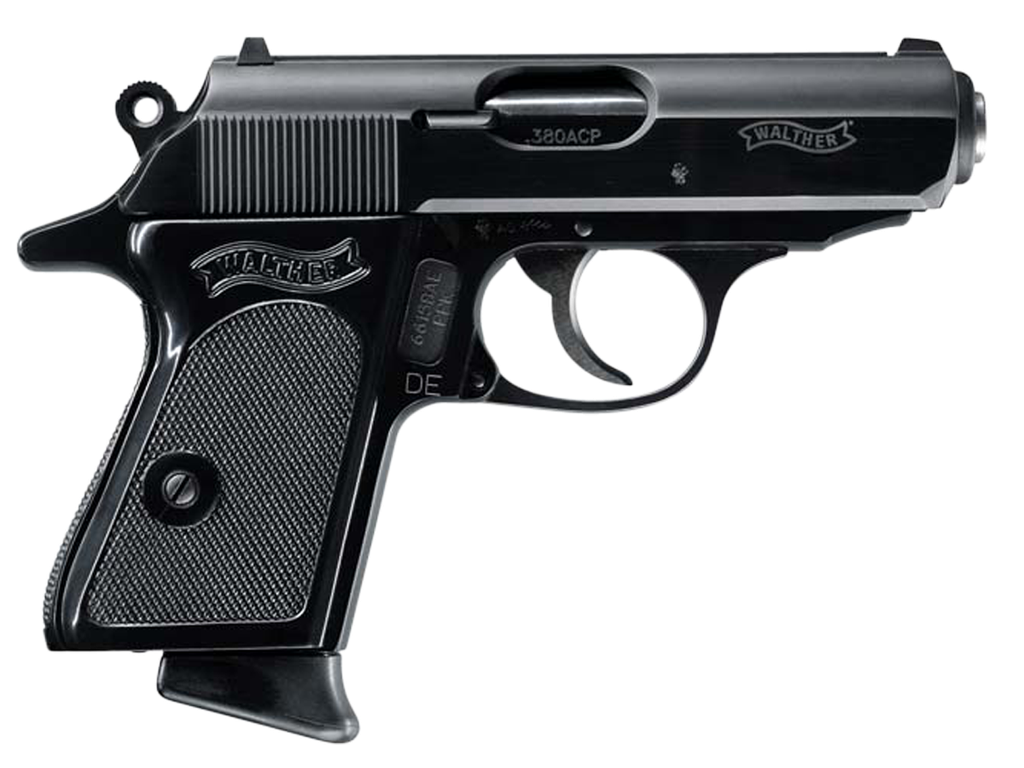 WALTHER ARMS 4796006 PPK/S  CARRY FRAME 380 ACP 7+1, 3.30" BLACK STEEL BARREL, BLACK SERRATED ZINC ALLOY SLIDE, BLACK ALUMINUM FRAME W/BEAVERTAIL, BLACK POLYMER GRIP, MANUAL THUMB SAFETY