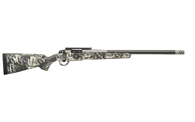 SPRINGFIELD ARMORY BAB92265CMCFY 2020 BOUNDARY  6.5 CREEDMOOR 4RD 22" TACTICAL GRAY CERAKOTE STAINLESS STEEL RECEIVER ROGUE CAMO CARBON FIBER STOCK