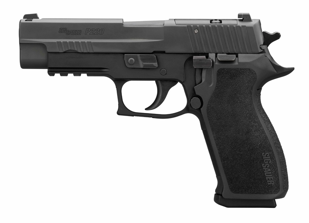 SIG SAUER 220R45BSER2 P220  FULL SIZE FRAME 45 ACP 4.40" NITRON STAINLESS STEEL SLIDE BLACK ANODIZED BLACK E2 GRIP
