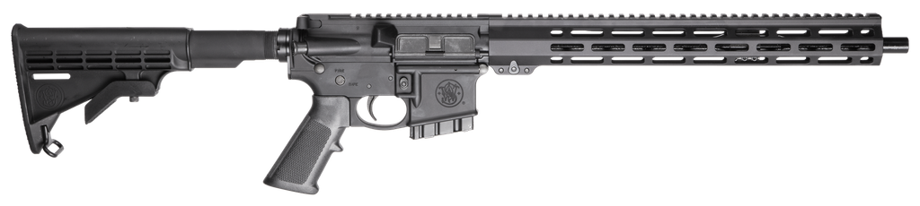 SMITH & WESSON 13953 M&P15 SPORT III 223 REM/5.56 NATO 10+1 16" BLACK ARMORNITE HEAVY BARREL, BLACK PICATINNY RAIL ALUMINUM RECEIVER, FIXED BLACK SYNTHETIC STOCK, BLACK POLYMER GRIP