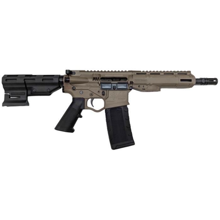 ATI ATIGAX3007MLCFDE ALPHA MAXX  300 BLACKOUT 60+1 7.50" BLACK THREADED BARREL, POLYMER M-LOK HANDGUARD, FLAT DARK EARTH PICATINNY RAIL RECEIVER