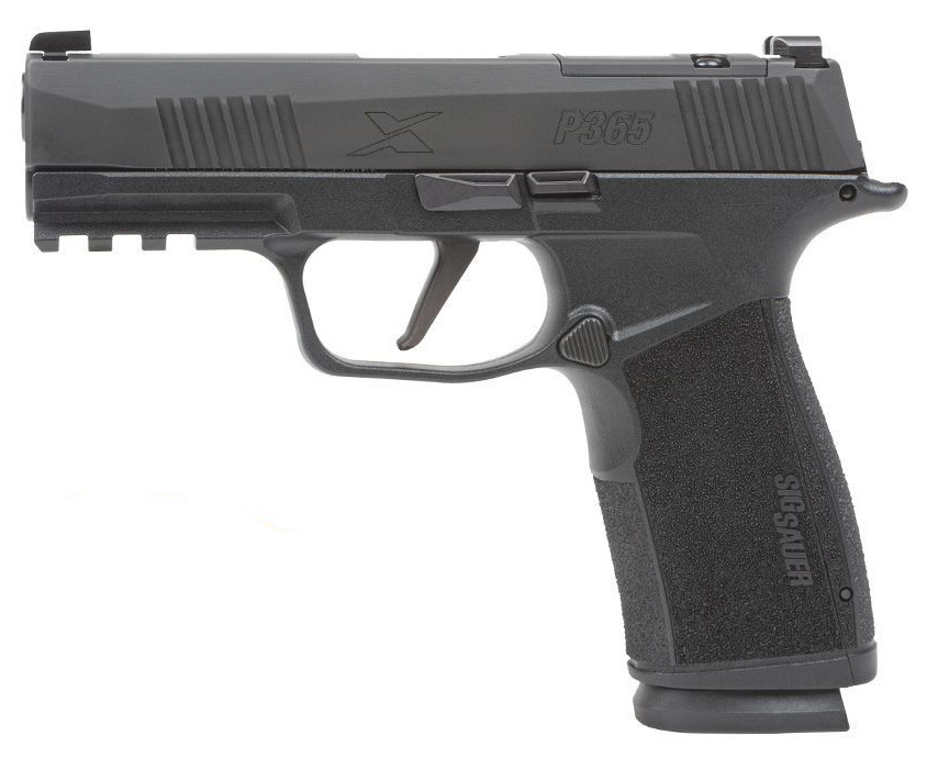 SIG 365XCA9BXR310 P365 9MM 3.7 OR 10R BLK