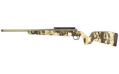 SAVAGE ARMS 32322 AXIS 2 PRO 400 LEGEND 4+1 20" GUN METAL BRONZE CERAKOTE HEAVY SPORTER THREADED BARREL & PICATINNY RAIL CARBON STEEL RECEIVER, FIXED WESTERN CAMO SYNTHETIC STOCK, RIGHT HAND