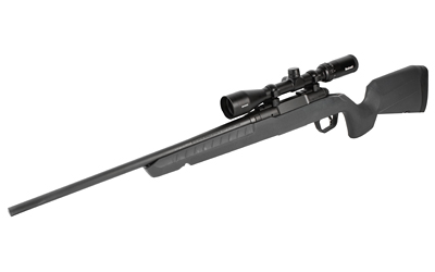 SAVAGE ARMS 32230 AXIS 2 XP COMBO COMPACT 243 WIN 4+1 20" MATTE BLACK HEAVY SPORTER BARREL & DRILLED & TAPPED CARBON STEEL RECEIVER, FIXED MATTE GRAY SYNTHETIC STOCK, RIGHT HAND, BORESIGHTED 3-9X40MM