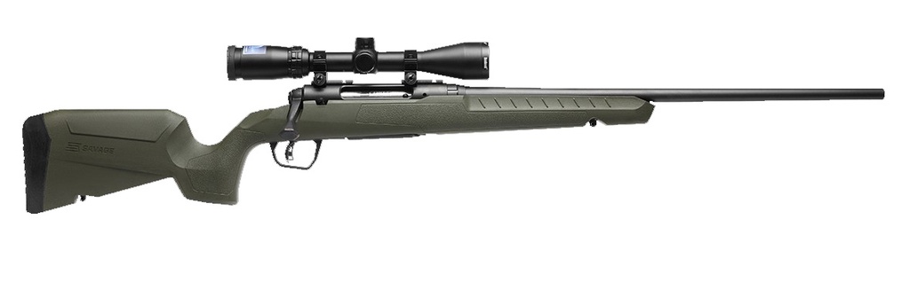SAVAGE ARMS  AXIS 2 XP COMBO GREEN COMPACT 7MM-08 REM 4+1 20" RIGHT HAND
