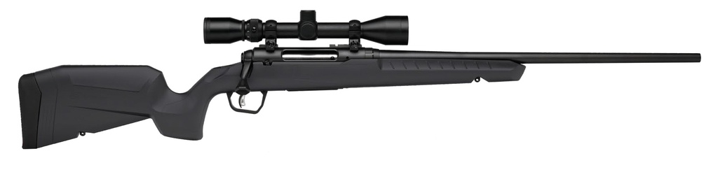SAVAGE ARMS 32179 AXIS 2 XP COMBO FULL SIZE 25-06 REM 4+1 22" BLACK SPORTER BARREL, BLACK CARBON STEEL RECEIVER DRILLED & TAPPED, GRAY FIXED SYNTHETIC STOCK, WEAVER 3-9X40MM SCOPE, RIGHT HAND