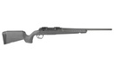 SAVAGE ARMS 32142 AXIS 2 COMPACT 243 WIN  4+1 20" MATTE BLACK HEAVY SPORTER BARREL, MATTE BLACK DRILLED & TAPPED CARBON STEEL RECEIVER, FIXED MATTE GRAY SYNTHETIC STOCK, LEFT HAND