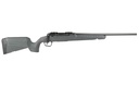 SAVAGE ARMS 32123 AXIS 2 COMPACT 308 WIN 4+1 20" MATTE BLACK HEAVY SPORTER BARREL, MATTE BLACK DRILLED & TAPPED CARBON STEEL RECEIVER, FIXED MATTE GRAY SYNTHETIC STOCK, RIGHT HAND
