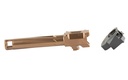 RADIAN WEAPONS R0832 RAMJET & AFTERBURNER COMBO 9MM LUGER COMPATIBLE W/GLOCK 19 GEN5, BRONZE STAINLESS STEEL