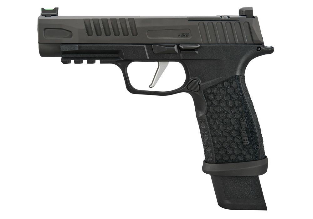 SIG SAUER 365XF9BFO P365 FUSE COMPACT FRAME 9MM LUGER 17+1/21+1 4.30" BLACK CARBON STEEL BARREL, BLACK NITRON OPTIC READY/SERRATED STAINLESS STEEL & FRAME W/BEAVERTAIL & PICATINNY RAIL, BLACK LXG GRIP