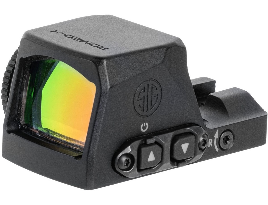 SIG SAUER ELECTRO-OPTICS SORX1030 ROMEO-X OPEN BLACK 1 X 3 MOA RED DOT