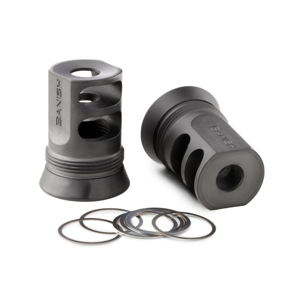 BANISH(SILENCER CENTRAL) 100000310867 MUZZLE BRAKE  BANISH 30 GOLD 1/2X28