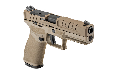 SPRINGFIELD ARMORY EC9459FU ECHELON  9MM LUGER 20+1 4.50" BLACK MELONITE STEEL BARREL, FLAT DARK EARTH CERAKOTE OPTIC READY/SERRATED STEEL SLIDE & POLYMER FRAME W/PICATINNY RAIL TEXTURED GRIP