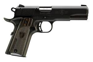 BROWNING 051814490 1911 BLACK LABEL FULL SIZE FRAME 22 LR 10+1, 4.25" STAINLESS STEEL BARREL, MATTE BLACK SERRATED SLIDE & POLYMER FRAME W/BEAVERTAIL, RIGHT HAND
