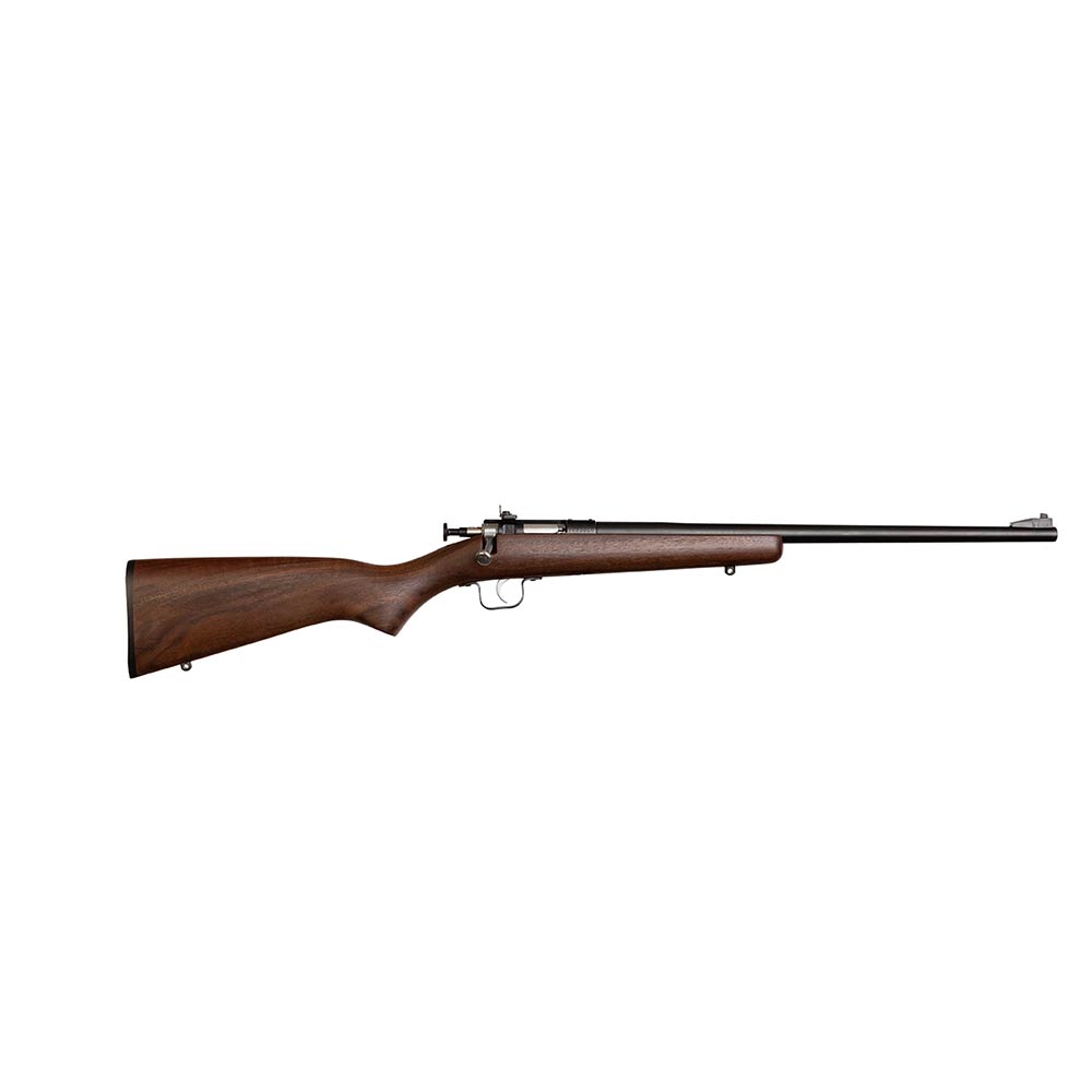 CRICKETT KSA2238LH MY FIRST RIFLE GEN2 22 S/L/LR SINGLE SHOT 16.10" STAINLESS STEEL BARREL & RECEIVER, AMERICAN WALNUT FIXED STOCK, EZ LOADER, LEFT HAND