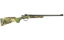 CRICKETT KSA2170 MY FIRST RIFLE GEN2 22 S/L/LR SINGLE SHOT 16.10" BLUED BARREL & RECEIVER, M81 WOODLAND CAMO SYNTHETIC FIXED STOCK, EZ LOADER