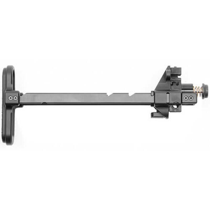 B&T FIREARMS 20407 TELESCOPIC STOCK COMPLETE FOR APC223/APC300  BLACK 3 POSITION
