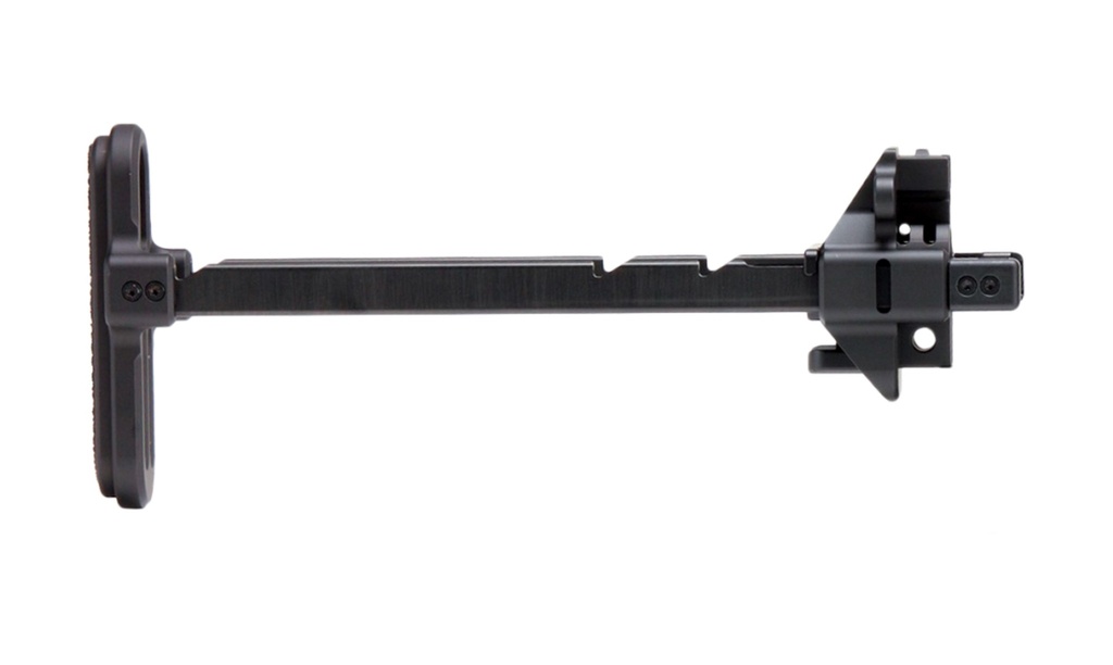 B&T FIREARMS 20394 TELESCOPIC STOCK COMPLETE FOR APC9/40/45  BLACK 3 POSITION
