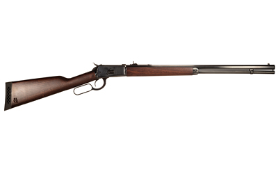 HERITAGE MFG H9235724F1 92 RANCH HAND 38 SPECIAL +P/357 MAG 12RD 24" BLACK OXIDE STEEL BARREL, BLACK OXIDE RECEIVER, FIXED HARDWOOD STOCK