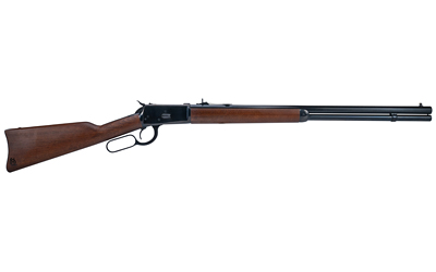 HERITAGE MFG H9204524F1 92 RANCH HAND 45 COLT (LONG COLT) 12RD 24" BLACK POLISHED OCTAGON BARREL, BLACK POLISHED ALLOY STEEL RECEIVER, FIXED HARDWOOD STOCK