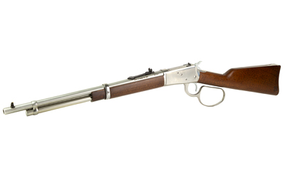 HERITAGE MFG H92045189 92 RANCH HAND 45 COLT (LONG COLT) 8RD 18" STAINLESS POLISHED  BARREL, STAINLESS POLISHED RECEIVER, FIXED HARDWOOD STOCK