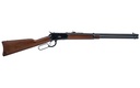 HERITAGE MFG H92044201 92 RANCH HAND 44 MAG 10RD 20" BLACK POLISHED STEEL BARREL, BLACK POLISHED ALLOY STEEL RECEIVER, FIXED HARDWOOD STOCK