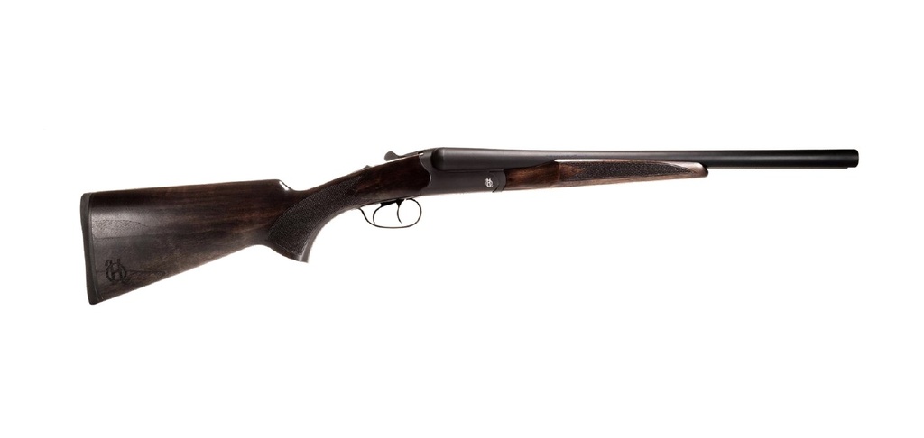 HERITAGE MFG BL2018BK BADLANDER  20 GAUGE BREAK OPEN 2RD 18.50" BLACK CHROME SIDE BY SIDE BARREL & RECEIVER, FIXED TURKISH WALNUT STOCK
